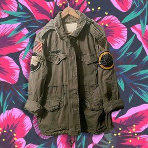 Denim & Supply Military jacket with Patches